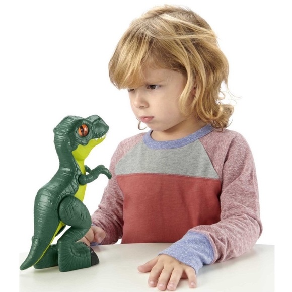 Imaginext XL Jurassic World Camp Cretaceous T-Rex Dinosaur - Picture 7 of 8